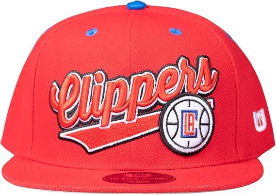 Ultra Game NBA Official Men’s Snap Back 3D Embroidered Team Logo Baseball Cap Hat - Unisex, Los Angeles Clippers, Team Color, 1SIZE|Los Angeles Clippers