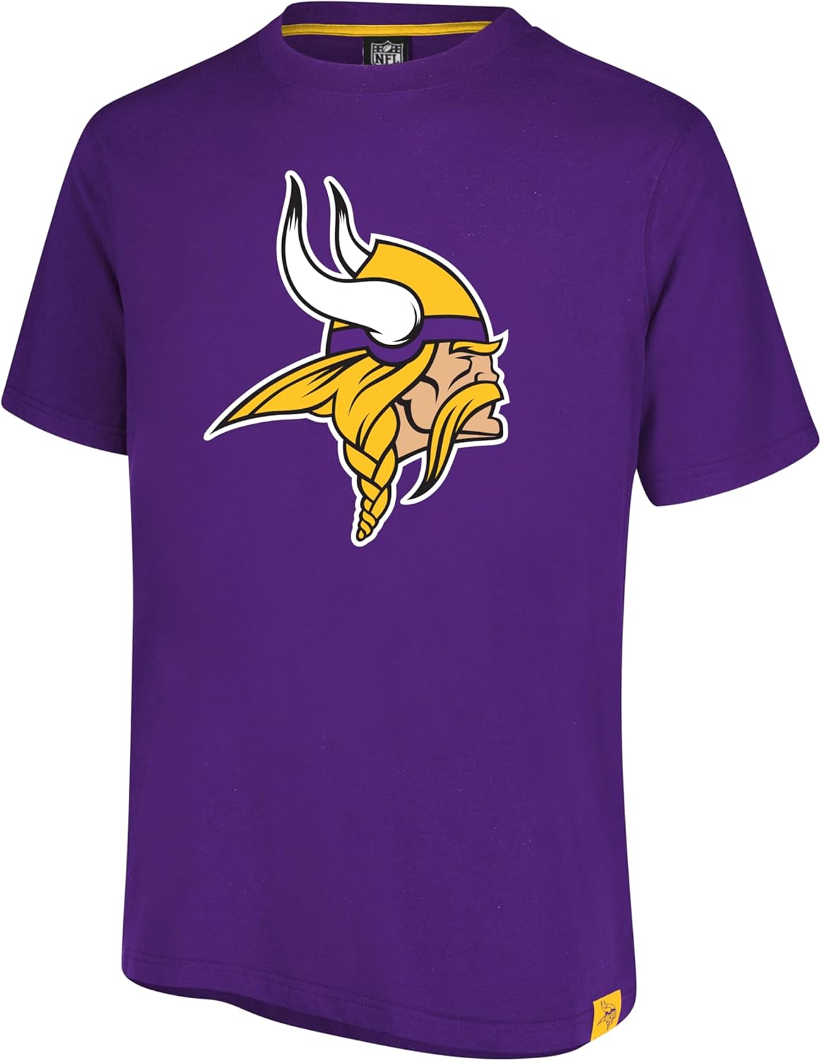 Ultra Game NFL Official Adults Super Soft Game Day T-Shirt - Unisex, Minnesota Vikings, Team Color|Minnesota Vikings