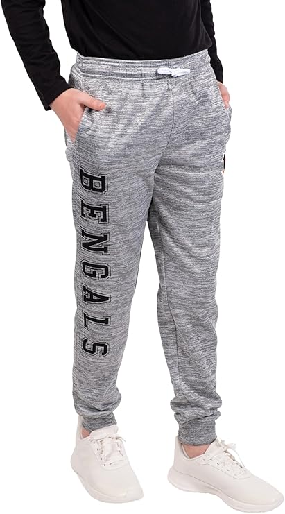 NFL Official Youth Super Soft Game Day Jogger Sweatpants|Cincinnati Bengals