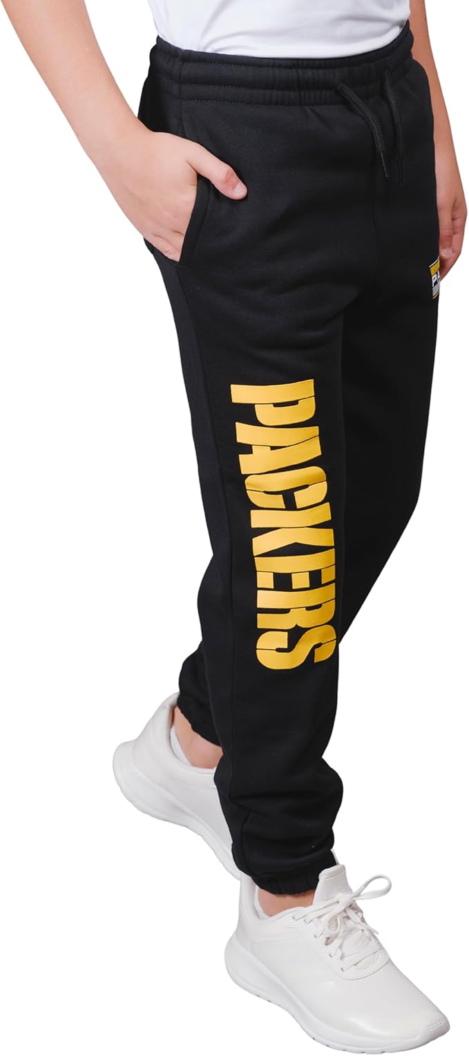 NFL Official Youth Super Soft Game Day Jogger Sweatpants|Green Bay Packers