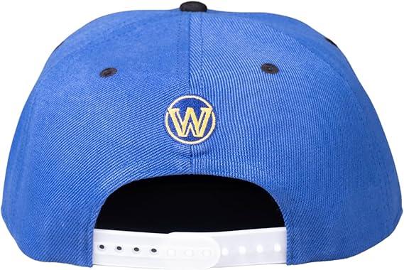 Ultra Game NBA Official Youth 8-20 Snap Back 3D Embroidered Team Logo Baseball Cap Hat, Golden State Warriors, Team Color, 1SIZE|Golden State Warriors