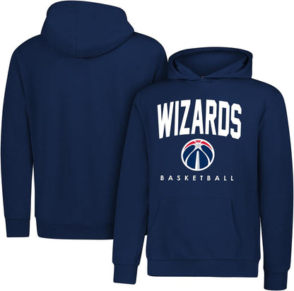 Ultra Game NBA Official Youth Super Soft Teamster Hoodie Sweatshirt, Washington Wizards, Team Color|Washington Wizards