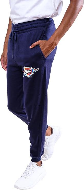 Ultra Game NBA Official Men‚Äôs Super Soft Jogger Sweatpants - Unisex, Oklahoma City Thunder, Team Color|Oklahoma City Thunder