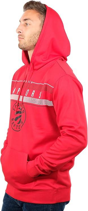 Ultra Game NBA Official Men’s Super Soft Midtown Hoodie Pullover Sweatshirt - Unisex, Toronto Raptors|Toronto Raptors