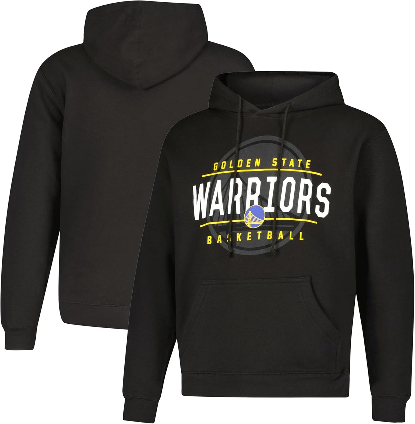 Ultra Game NBA Official Youth Standard Super Soft Get Right Hoodie Sweatshirt, Golden State Warriors, Black|Golden State Warriors