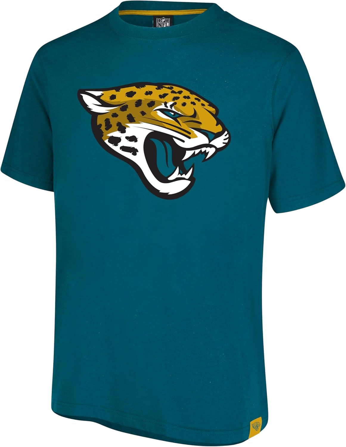 Ultra Game NFL Official Adults Super Soft Game Day T-Shirt - Unisex, Jacksonville Jaguars, Team Color|Jacksonville Jaguars