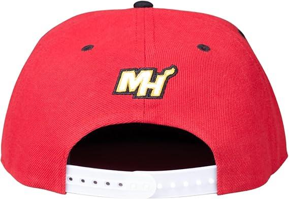 Ultra Game NBA Official Youth 8-20 Snap Back 3D Embroidered Team Logo Baseball Cap Hat, Miami Heat, Team Color, 1SIZE|Miami Heat