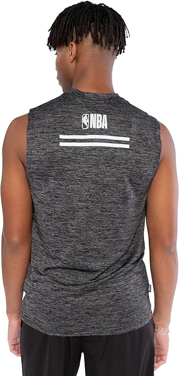 Ultra Game NBA Official Men‚Äôs Soft Active Sleeveless Tank Top T-Shirt, NBA|NBA