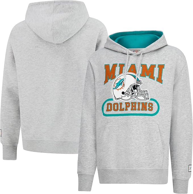 NFL Official Adults Unisex Super Soft Beast Mode Hoodie Sweatshirt|Miami Dolphins