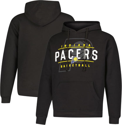 Ultra Game NBA Official Youth Standard Super Soft Get Right Hoodie Sweatshirt, Indiana Pacers, Black|Indiana Pacers