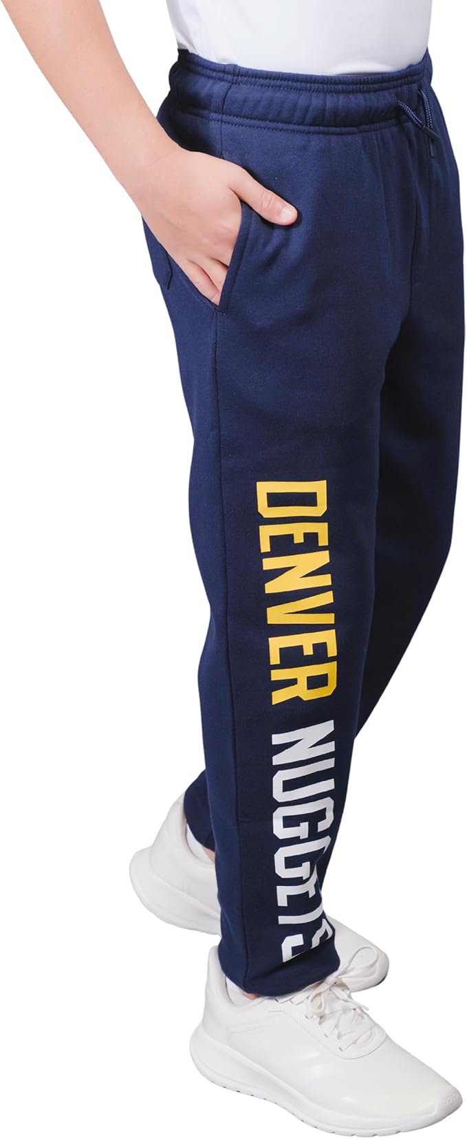 Ultra Game Youth's NBA Official Super Soft Game Day Jogger Sweatpants, Denver Nuggets, Team Color|Denver Nuggets