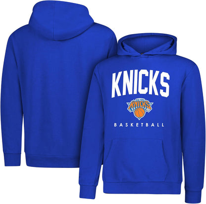 Ultra Game NBA Official Youth Super Soft Teamster Hoodie Sweatshirt, New York Knicks, Team Color|New York Knicks