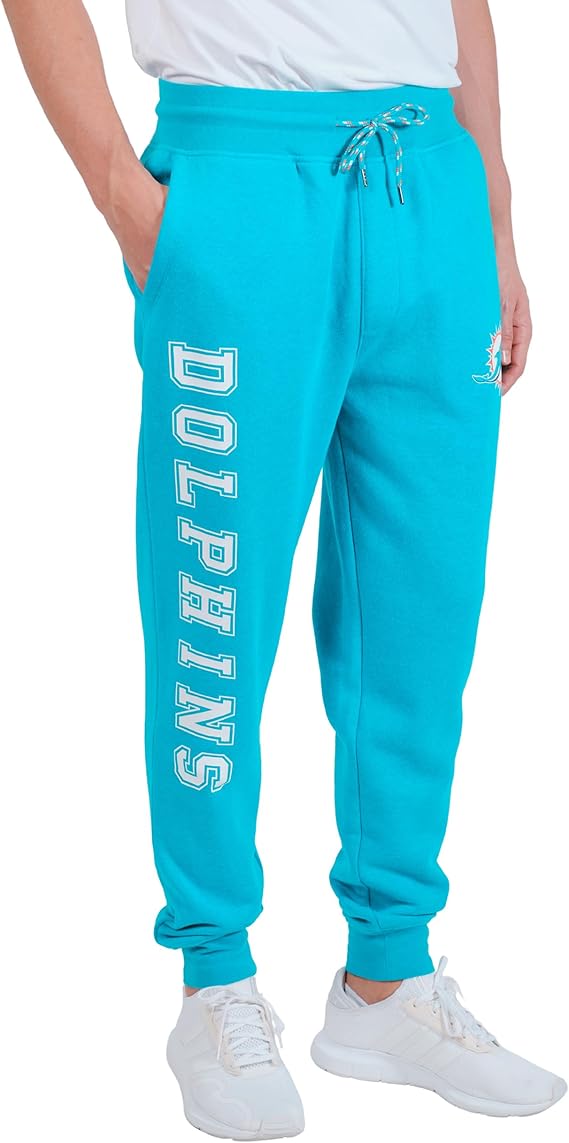 NFL Official Adults Super Soft Game Day Jogger Sweatpants - Unisex|Miami Dolphins