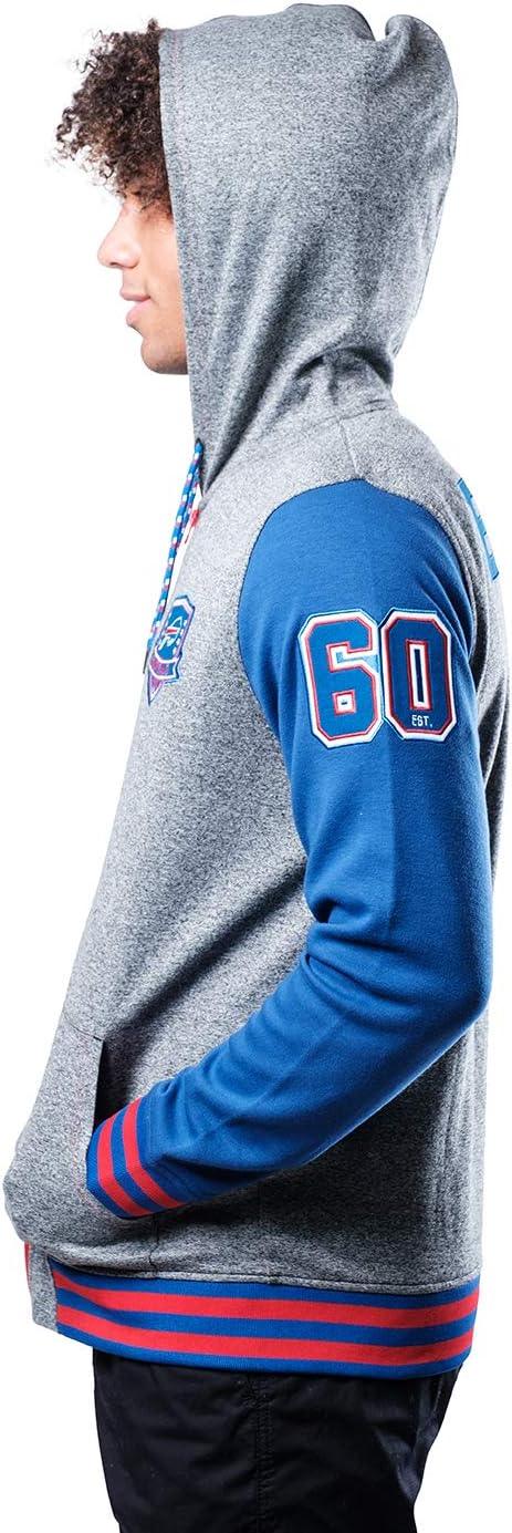 Ultra Game NFL Official Adults Super Soft Supreme Full Zip Varsity Hoodie Sweatshirt Jacket-Unisex, Buffalo Bills, Heather Gray|Buffalo Bills