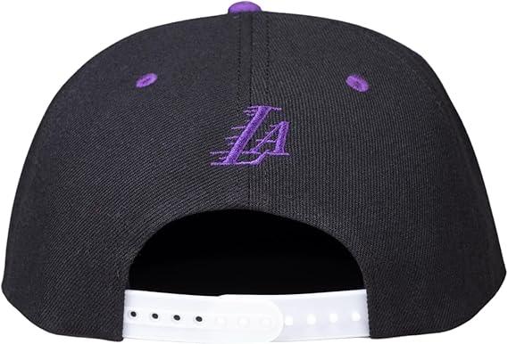 Ultra Game NBA Official Youth 8-20 Snap Back 3D Embroidered Team Logo Baseball Cap Hat, Los Angeles Lakers, Team Color, 1SIZE|Los Angeles Lakers