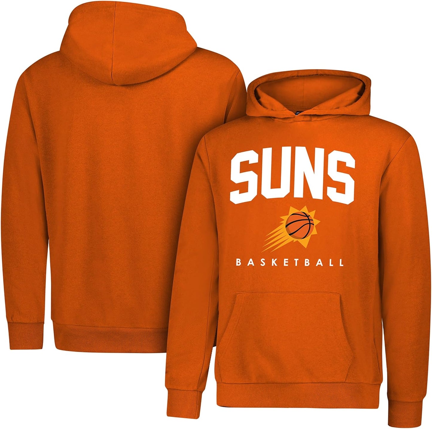 Ultra Game NBA Official Youth Super Soft Teamster Hoodie Sweatshirt, Phoenix Suns, Team Color|Phoenix Suns