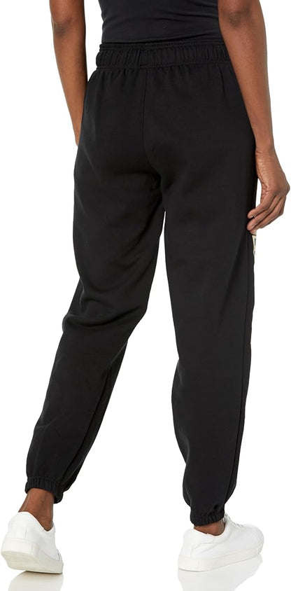 Ultra Game NBA Official Women's Super Soft Active Fleece Sweatpants Joggers, Milwaukee Bucks|Milwaukee Bucks