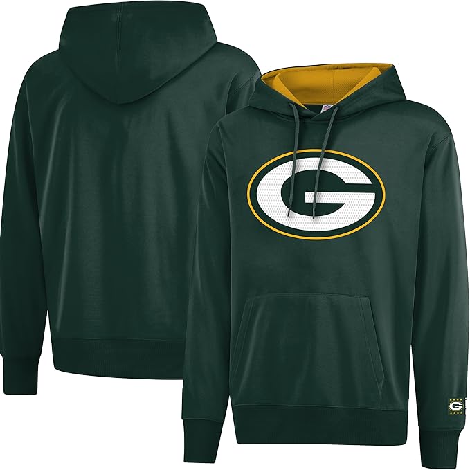 NFL Official Adults Unisex Super Soft Game Day Hoodie Sweatshirt|Green Bay Packers