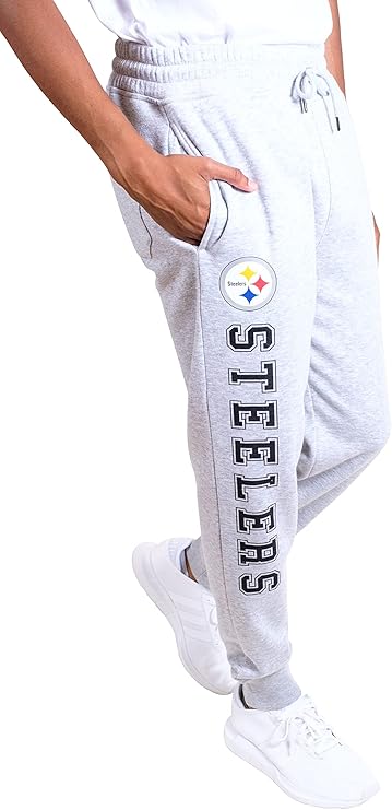 NFL Official Adults Super Soft Game Day Jogger Sweatpants - Unisex|Pittsburgh Steelers