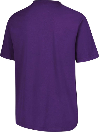 Ultra Game NFL Official Adults Super Soft Game Day T-Shirt - Unisex, Baltimore Ravens, Team Color|Baltimore Ravens