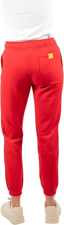 Ultra Game NFL Official Women's Super Soft Fleece Jogger Sweatpants, Kansas City Chiefs|Kansas City Chiefs