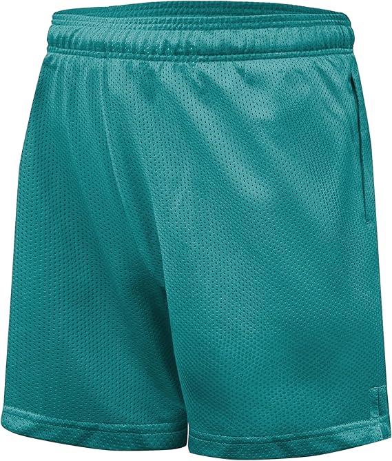 Ultra Game NFL Official Adults Super Soft Mesh Active Training Shorts, Miami Dolphins, Team Color|Miami Dolphins