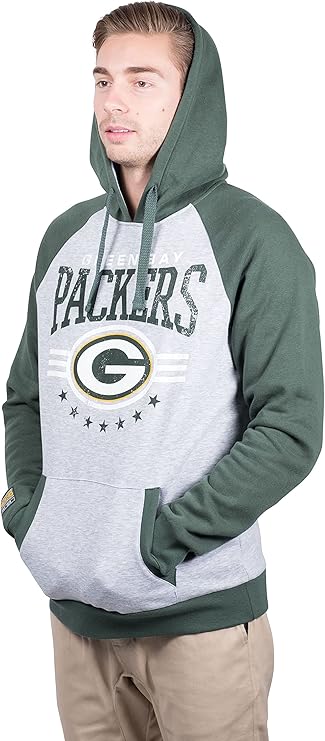 NFL Official Adults Unisex Super Soft Game Day Hoodie Sweatshirt|Green Bay Packers