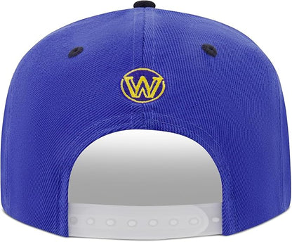 Ultra Game NBA Official Men’s Snap Back 3D Embroidered Team Logo Baseball Cap Hat - Unisex, Golden State Warriors, Team Color, 1SIZE|Golden State Warriors