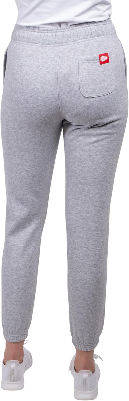 Ultra Game NFL Official Women's Super Soft Fleece Jogger Sweatpants, Kansas City Chiefs|Kansas City Chiefs