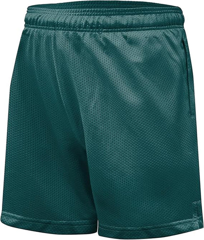 Ultra Game NFL Official Adults Super Soft Mesh Active Training Shorts, Philadelphia Eagles, Team Color|Philadelphia Eagles