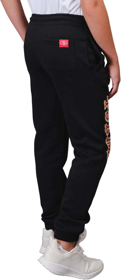 NFL Official Youth Super Soft Game Day Jogger Sweatpants|San Francisco 49ers