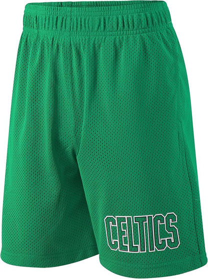 Ultra Game NBA Youth's Official Super Soft 2 Pack T-basketabll Shorts Set, Boston Celtics, Assorted|Boston Celtics