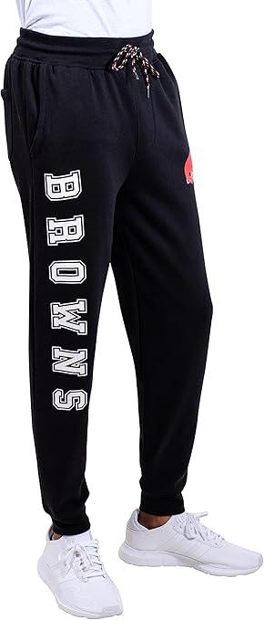 Ultra Game NFL Official Adults Active Super Soft Fleece Game Day Jogger Sweatpants - Unisex, Cleveland Browns, Team Color|Cleveland Browns