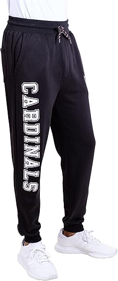 Ultra Game NFL Official Adults Super Soft Game Day Jogger Sweatpants - Unisex, Arizona Cardinals|Arizona Cardinals