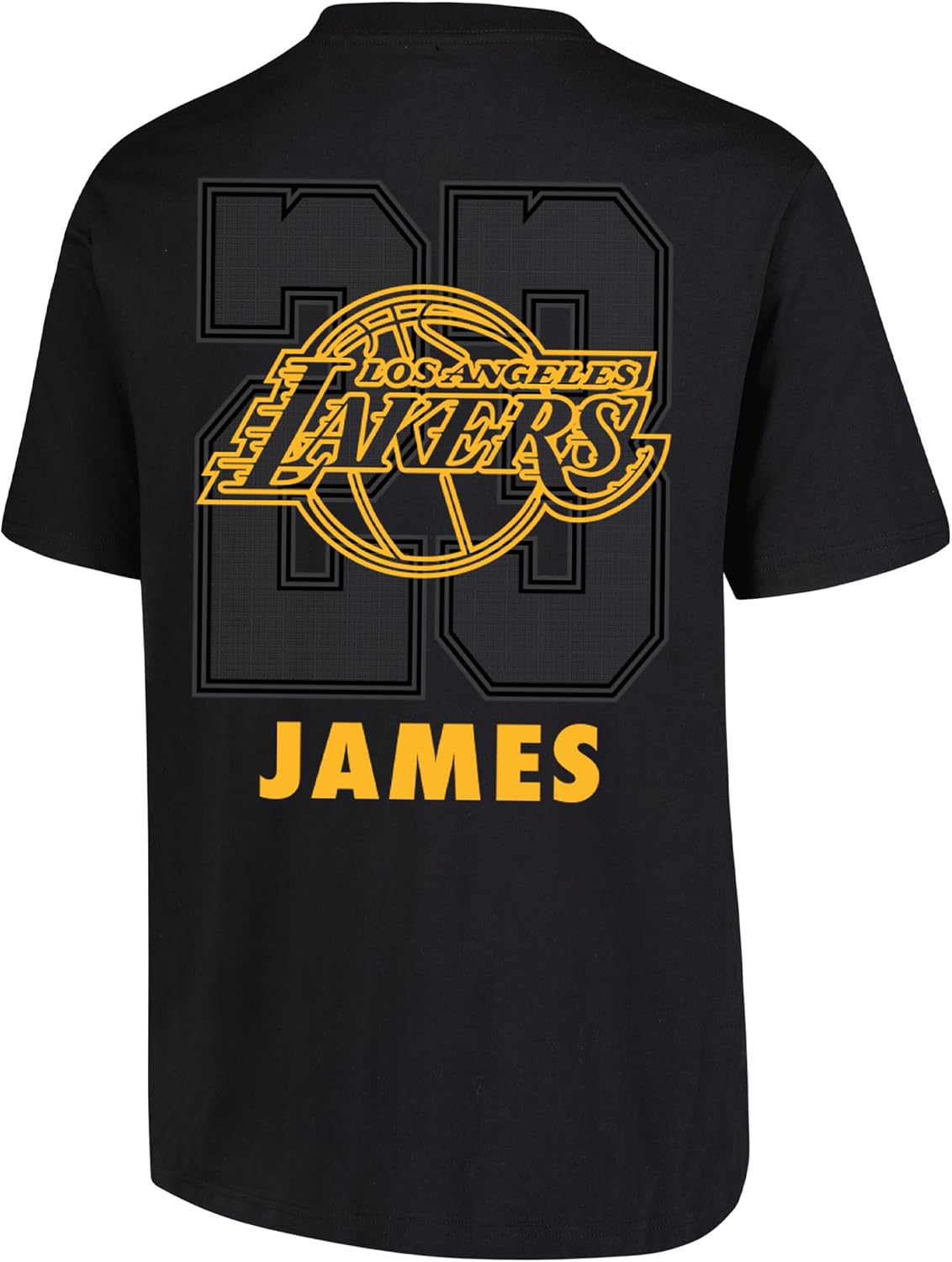 Ultra Game NBA Official Men's Standard Super Soft Fly High Players T-Shirt, Los Angeles Lakers - Lebron James, Black|Los Angeles Lakers - Lebron James