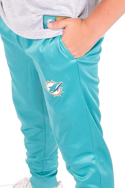 NFL Official Youth Super Soft Game Day Jogger Sweatpants|Miami Dolphins