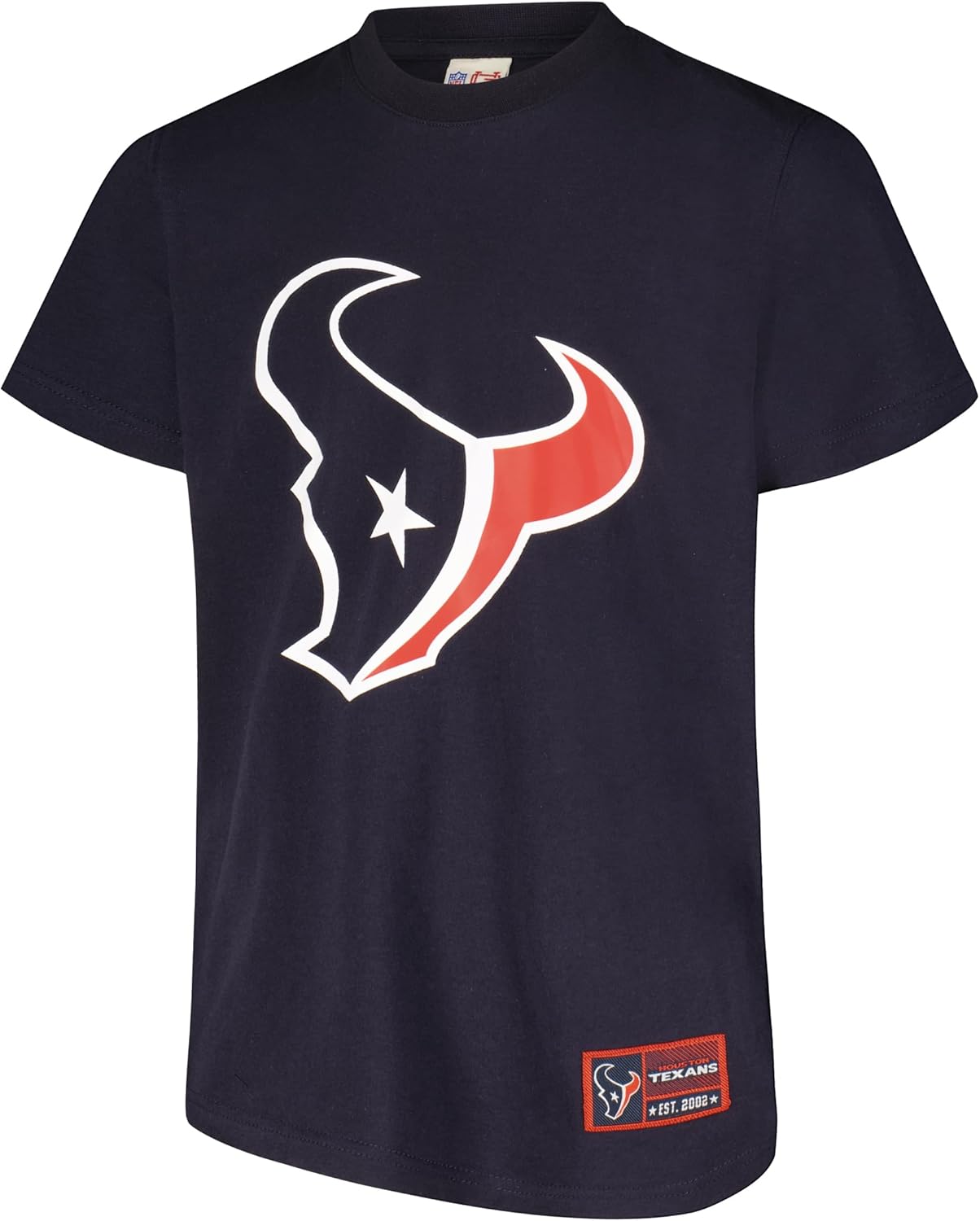 Ultra Game NFL Official Youth Super Soft 2 Pack T-Shirt Set, Houston Texans|Houston Texans