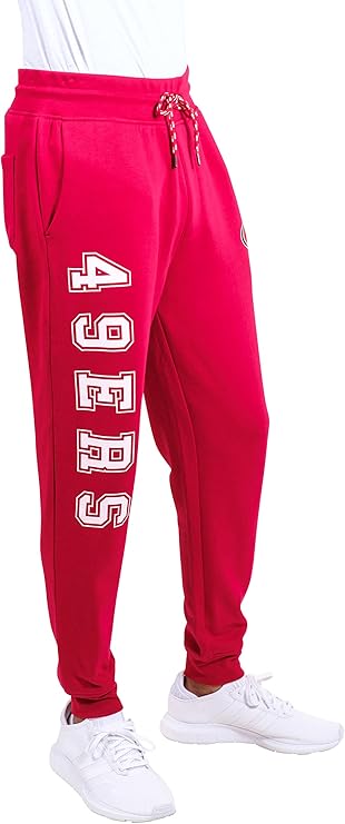 NFL Official Adults Super Soft Game Day Jogger Sweatpants - Unisex|San Francisco 49ers