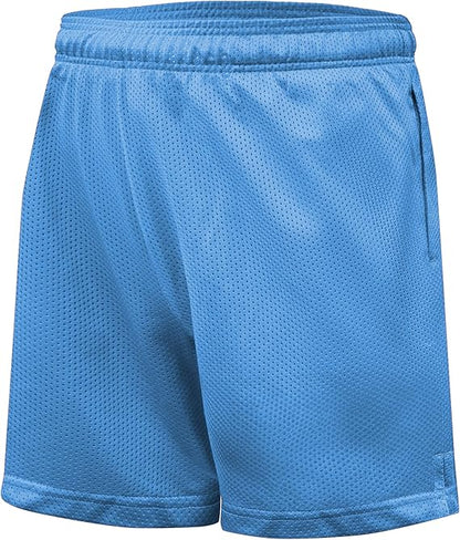 Ultra Game NFL Official Adults Super Soft Mesh Active Training Shorts, Los Angeles Chargers, Team Color|Los Angeles Chargers