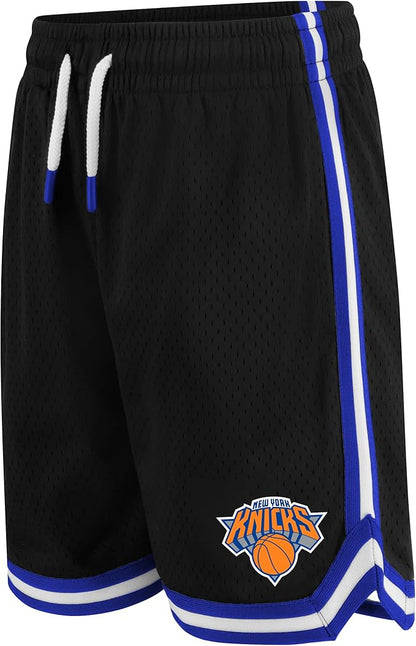 Ultra Game Youth's NBA Official Super Soft Tank Top & Shorts 2-Piece Set, New York Knicks, Black|New York Knicks