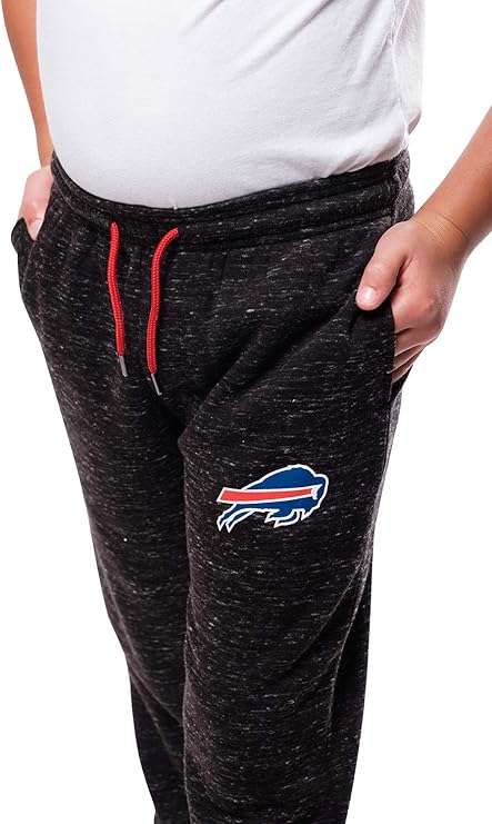 NFL Official Youth Super Soft Supreme Jogger Sweatpants|Buffalo Bills