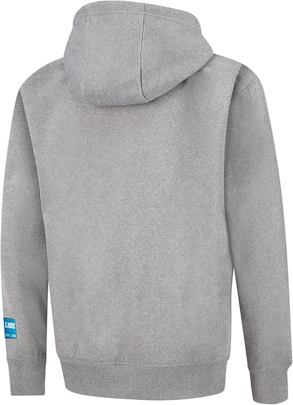 NFL Official Youth Super Soft Hoodie Sweatshirt Pullover - Warm Polyester Blend|Detroit Lions