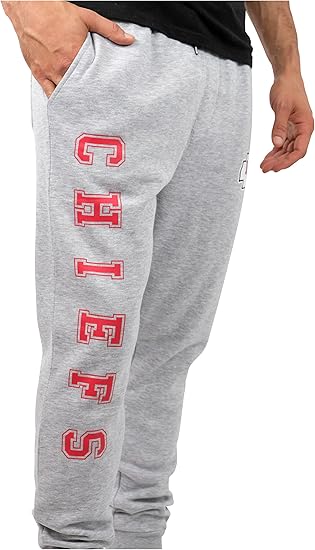 Ultra Game NFL Official Adults Super Soft Game Day Jogger Sweatpants - Unisex, Kansas City Chiefs, Team Color|Kansas City Chiefs