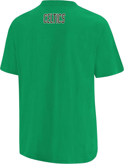 Ultra Game Men's NBA Official Super Soft Bold Graphics T-Shirt, Boston Celtics, Team Color|Boston Celtics