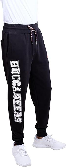 Ultra Game NFL Official Adults Super Soft Game Day Jogger Sweatpants - Unisex, Tampa Bay Buccaneers, Team Color|Tampa Bay Buccaneers