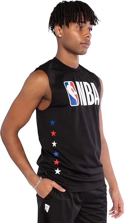 Ultra Game NBA Official Men‚Äôs Soft Active Sleeveless Tank Top T-Shirt, NBA|NBA