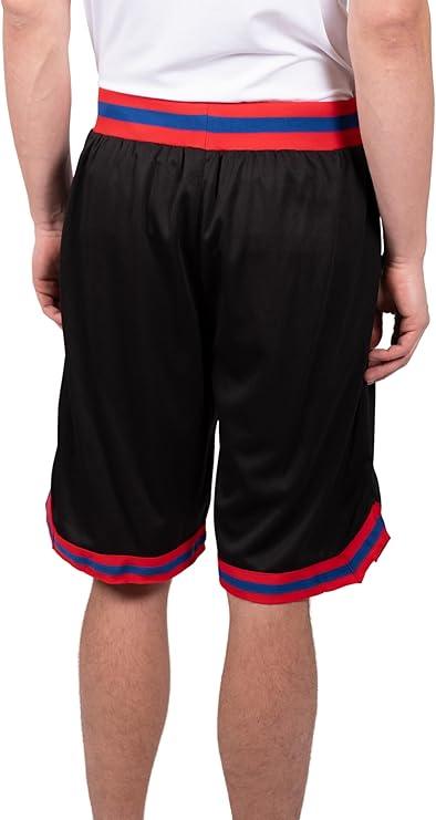 Ultra Game NBA Official Men’s Active Knit Basketball Training Shorts - Unisex, Los Angeles Clippers, Team Color|Los Angeles Clippers