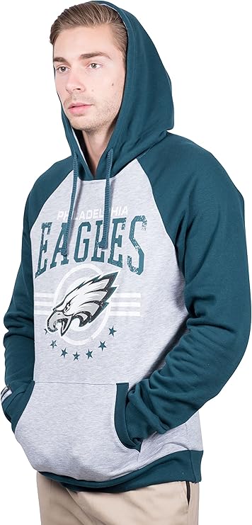 NFL Official Adults Unisex Super Soft Game Day Hoodie Sweatshirt|Philadelphia Eagles