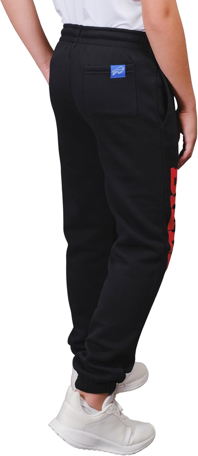 NFL Official Youth Super Soft Game Day Jogger Sweatpants|Buffalo Bills