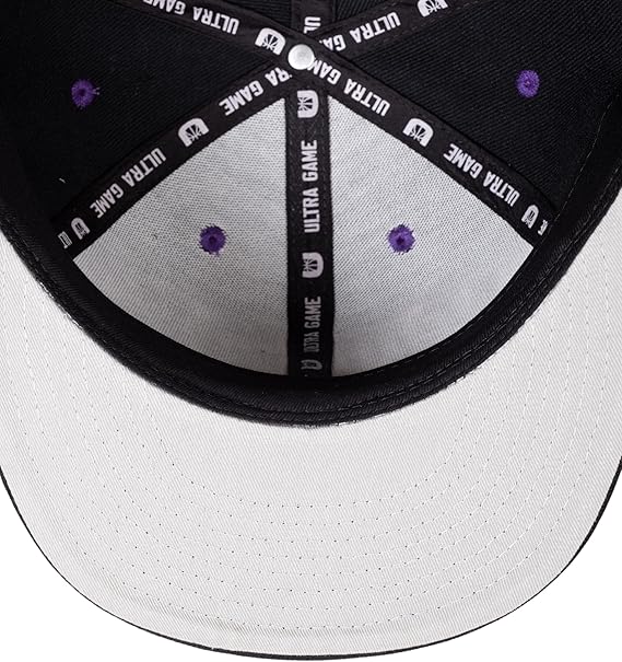 Ultra Game NBA Official Men’s Snap Back 3D Embroidered Team Logo Baseball Cap Hat - Unisex, Sacramento Kings, Team Color, 1SIZE|Sacramento Kings